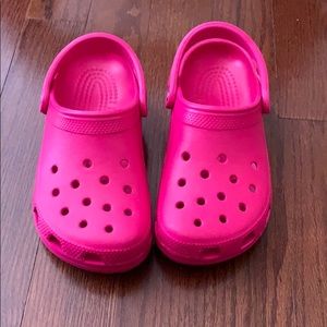 Classic Pink Crocs